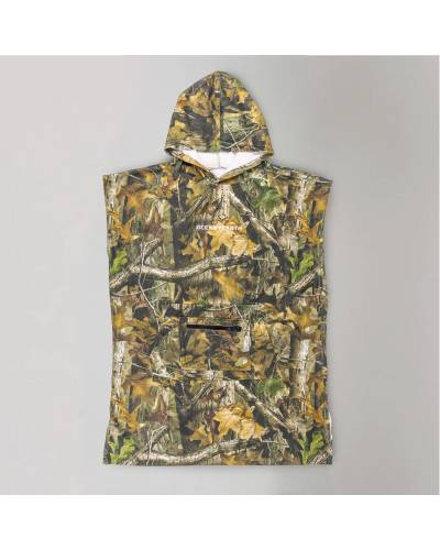 Youth Real Camo Hooded Poncho - Camo
