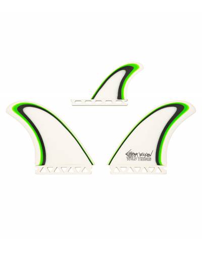 Chippa Wilson Burn Out 2+1 - Single Tab - White/Green