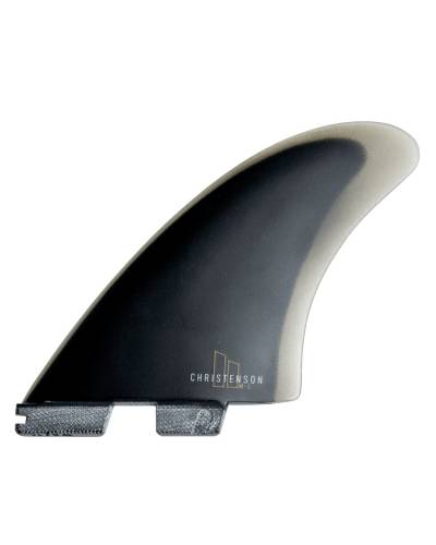 FCS II Christenson Twin+1 PG Fins - Black - M-L 