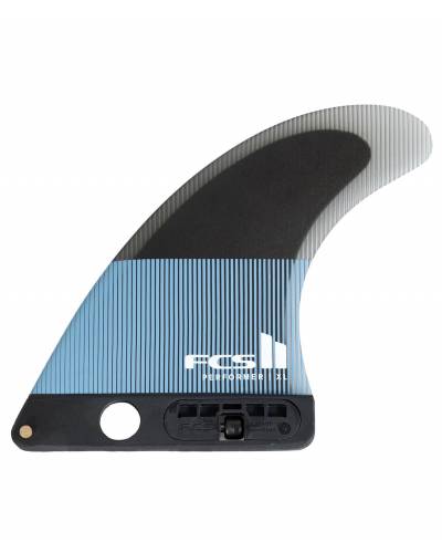 FCS II Performer PC Longboard Centre Fin - Tranquil Blue - Large