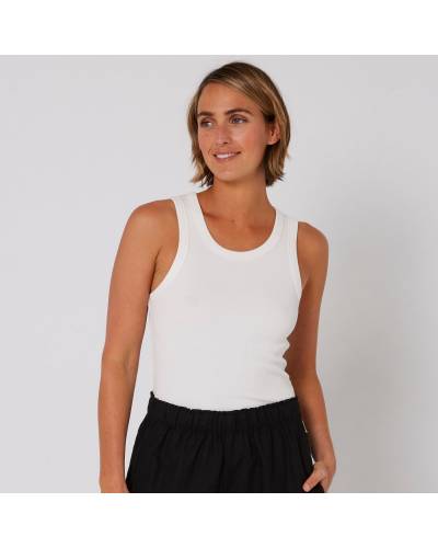 Rib Tank - White