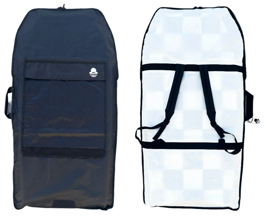 Lite Bodyboard Backpack Boardbag - Black - 44"