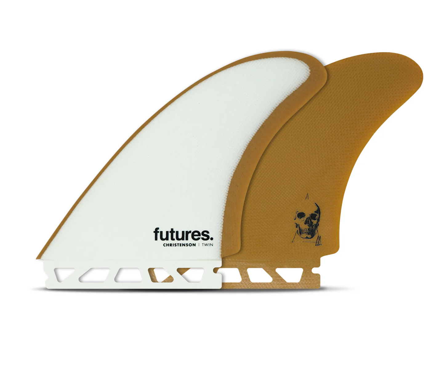 Buy the Futures Christenson Twin OSFM White Brown Online Now
