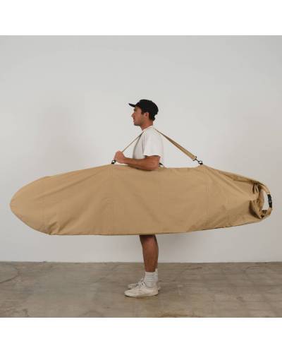 Harbor Tan Canvas Surfboard Bag