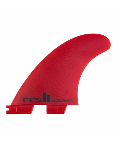 FCS II Accelerator Neo Glass Tri Red - L