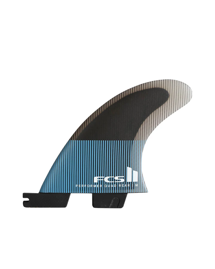FCS II Performer PC Tranquil Blue Mケース付き Buy the FCS II Performer PC Quad Rear Fins M Tranquil Blue