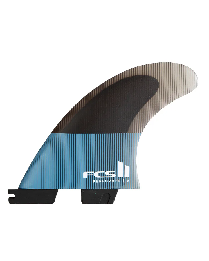 サーフィン・ボディボード FCS IIPerformer PC Medium Tranquil Blue Buy the FCS II Performer PC Tri Fins M Tranquil Blue Online