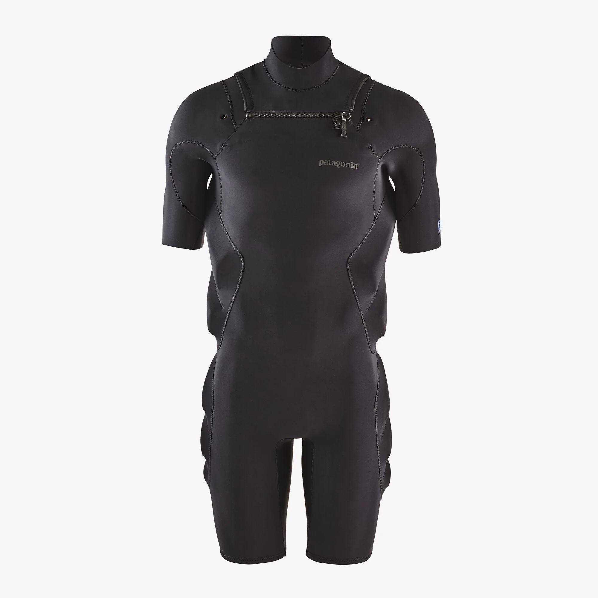 Buy the Patagonia Men's R1 Yulex Impact 2mm Black Spring Suit