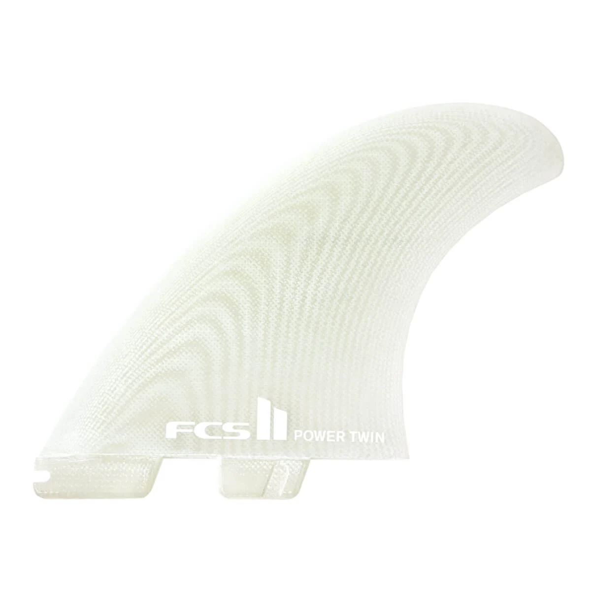 FCS II Power Twin PG Fins - Clear