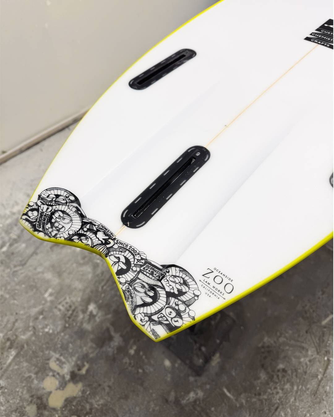 Surfboard Cover Futures Alpha Rasta Twin +1 Surfboard Fins - Bob